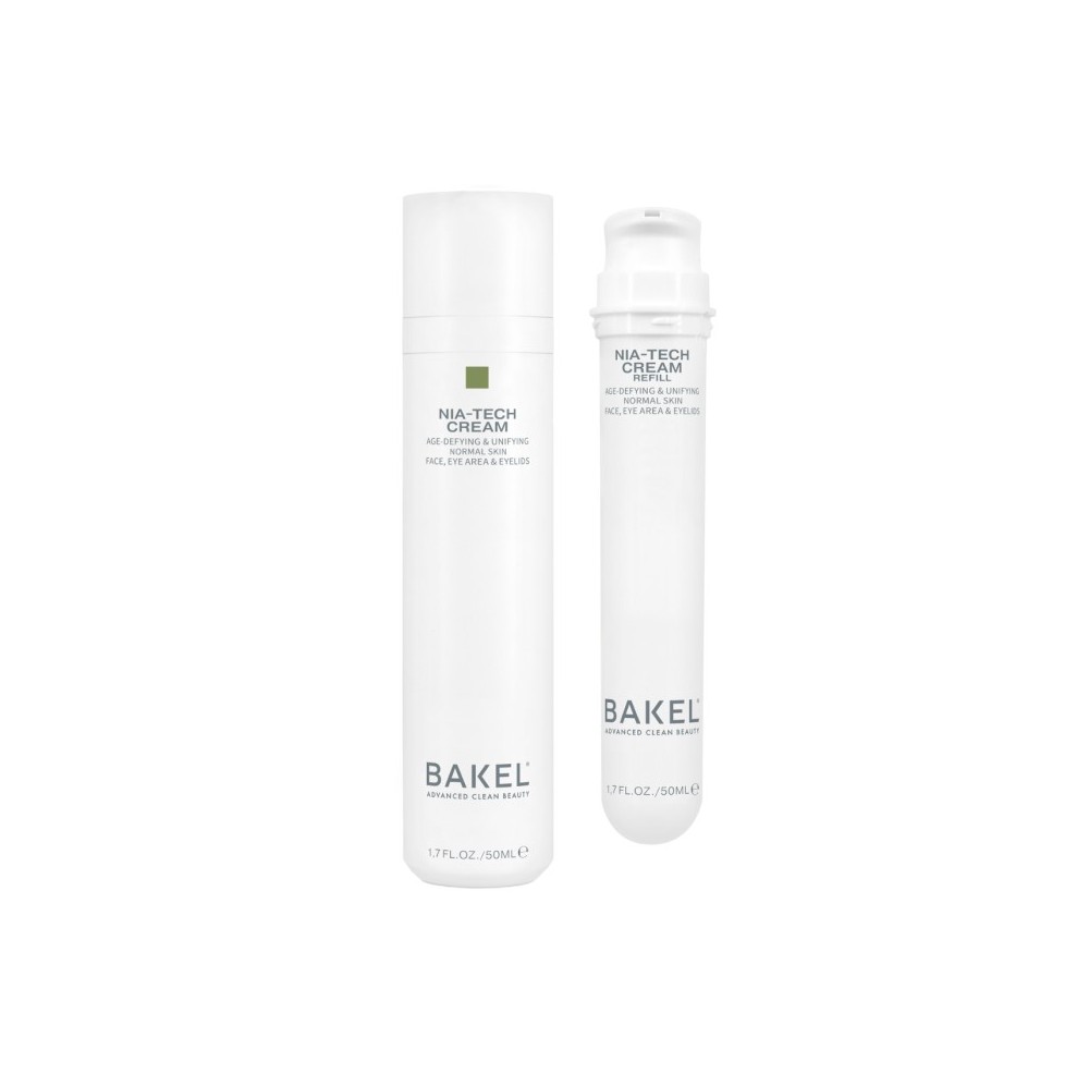 NIA-TECH CREAM NORMAL SKIN CASE AND REFILL