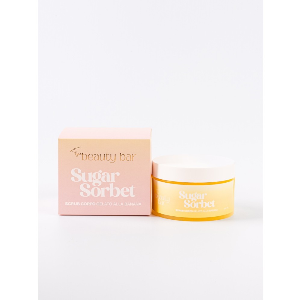 SUGAR SORBET SCRUB CORPO GELATO ALLA BANANA