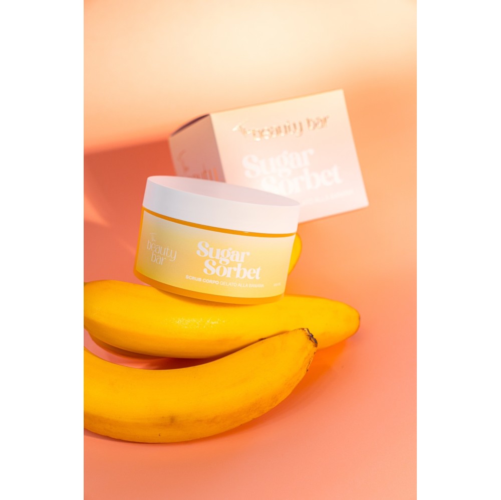 SUGAR SORBET SCRUB CORPO GELATO ALLA BANANA