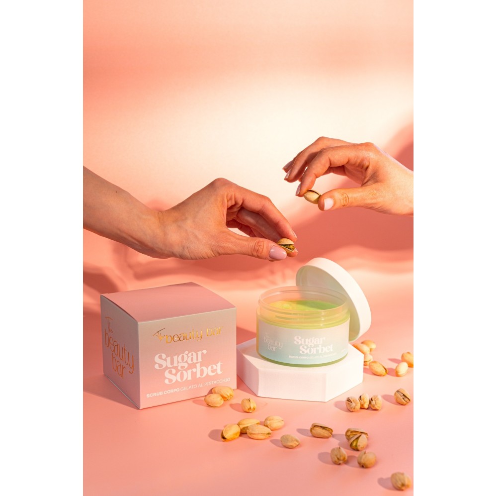 SUGAR SORBET SCRUB CORPO GELATO AL PISTACCHIO