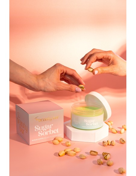 SUGAR SORBET SCRUB CORPO GELATO AL PISTACCHIO