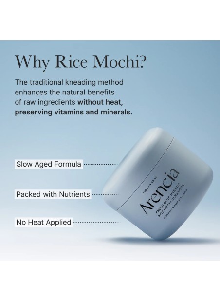 BLUE HYSSOP RICE MOCHI CLEANSER