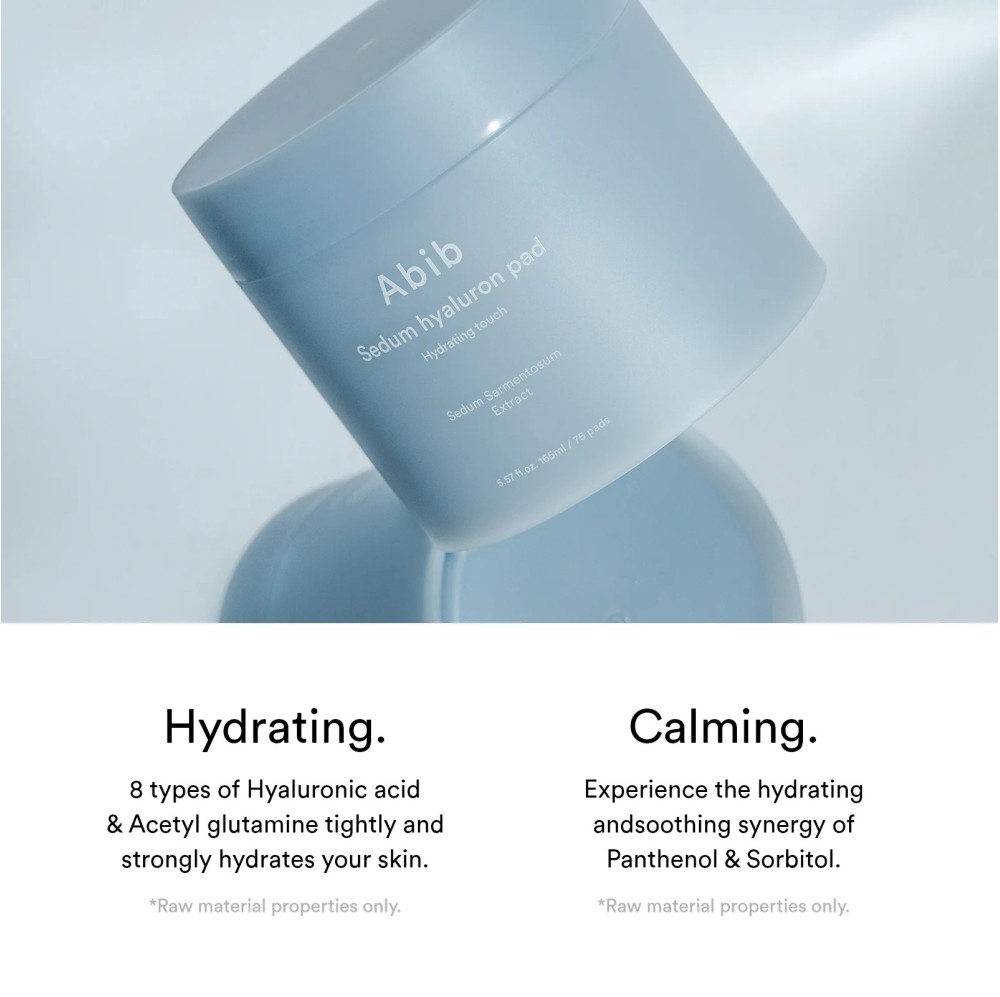 SEDUM HYALURON PAD HYDRATING TOUCH