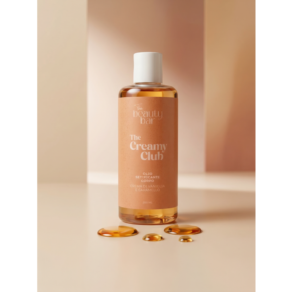 THE CREAMY CLUB OLIO-SETIFICANTE CORPO VANIGLIA E CARAMELLO