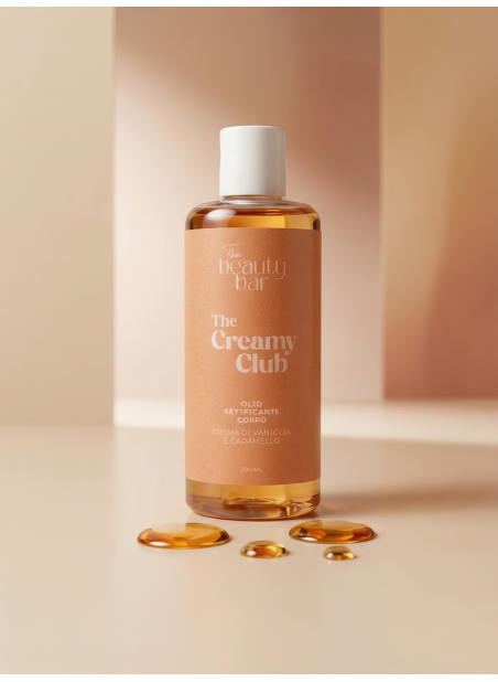 THE CREAMY CLUB OLIO-SETIFICANTE CORPO VANIGLIA E CARAMELLO