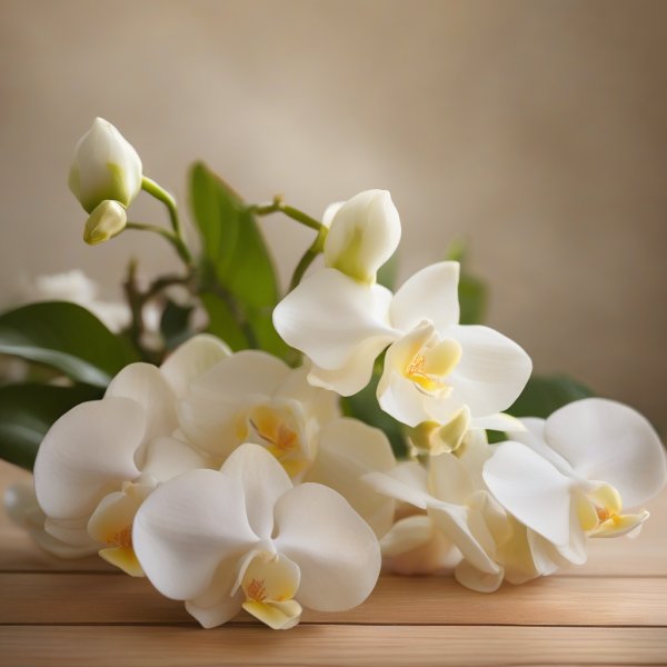 Heart notes: Heliotrope, Jasmine, Orchid, Rose