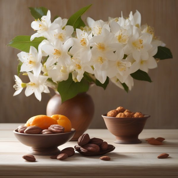 Heart notes: Cacao Absolute, Jasmine, Hedione, Carrot Seed Oil from France