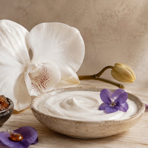 Note di cuore: Balsamo Di Gurjum, Crema, Orchidea, Violetta
