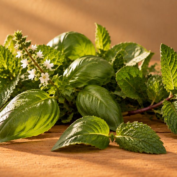 Heart notes: Basil, Mint