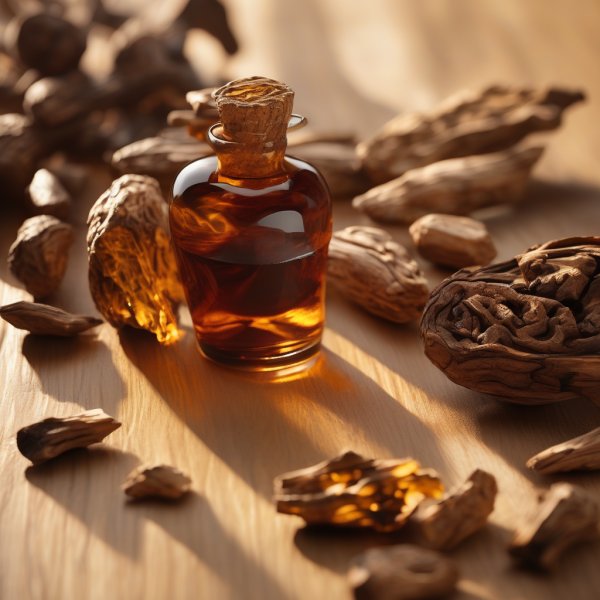 Base notes: Amber, Agarwood Oud