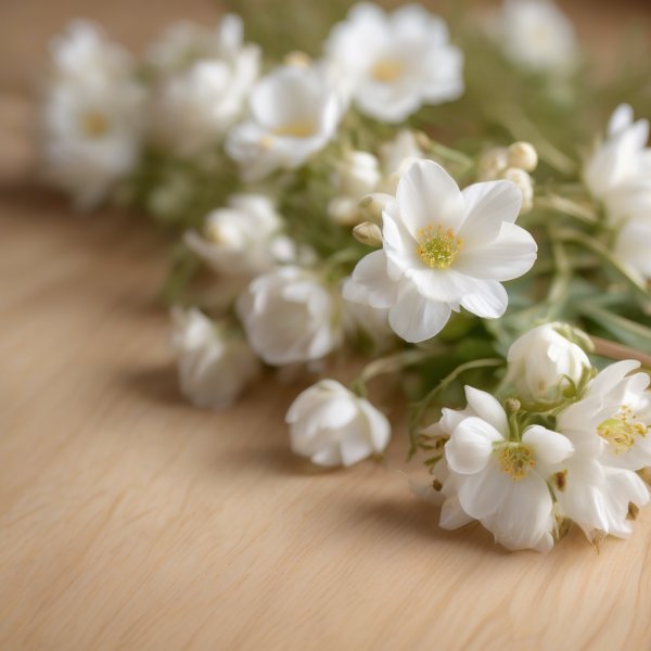 Note di cuore: Fiori Bianchi
