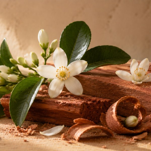 Note di fondo: Fiore D'arancio, Legno Di Cedro