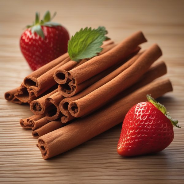 Top notes: Cinnamon, Strawberry, Rhubarb, Thyme