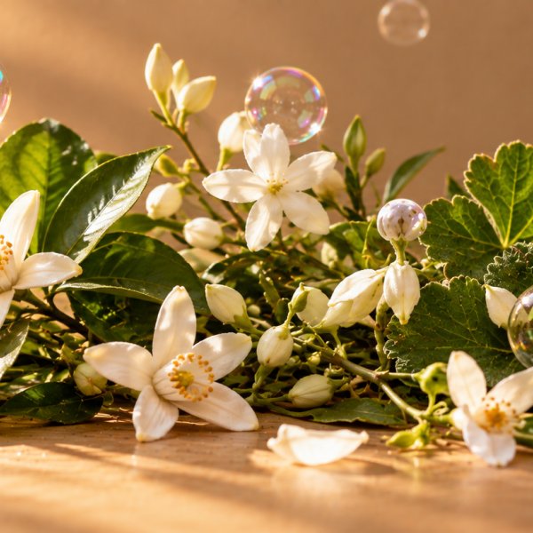 Note di cuore: Aldeide, Gelsomino, Geranio, Neroli Di Tunisia