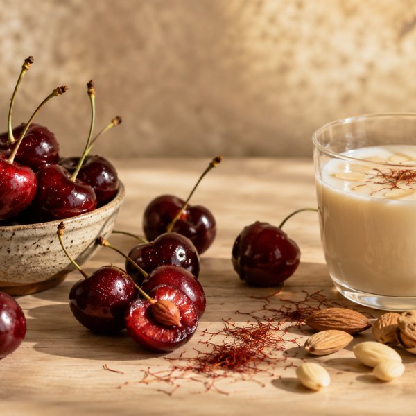 Note di testa: Latte Di Mandorla, Mandorla, Zafferano, Ciliegia Dolce