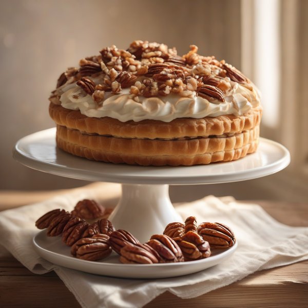 Note di cuore: Accordo Torta, Crema Pasticcera, Noci Pecan