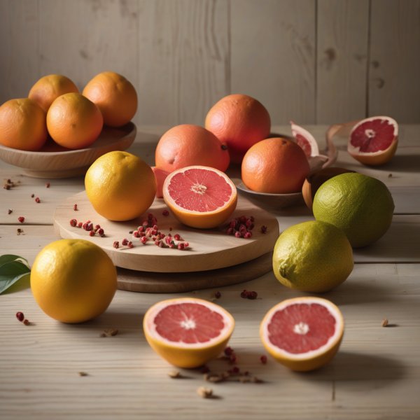 Note di testa: Bergamotto, Cardamomo, Noce Moscata, Pepe Rosa, Pompelmo, Rabarbaro, Riso