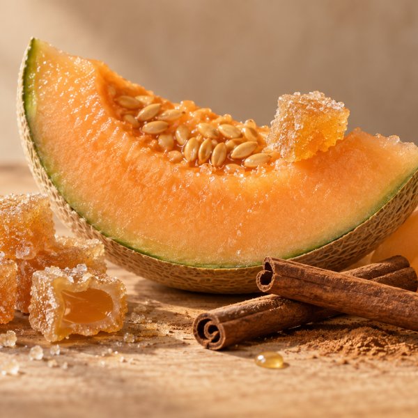Note di testa: Cannella, Zenzero Candito, Melone