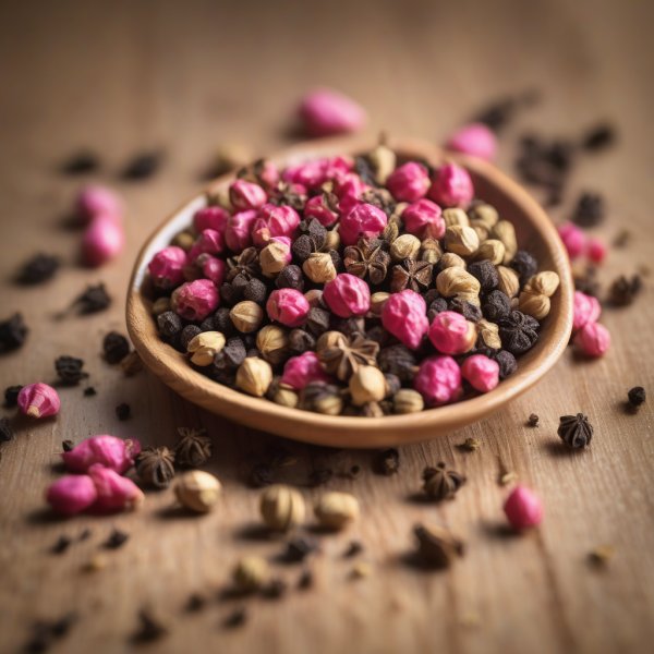 Note di testa: Cardamomo, Pepe Nero, Pepe Rosa