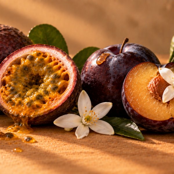Note di testa: Frutto Della Passione, Neroli, Prugna