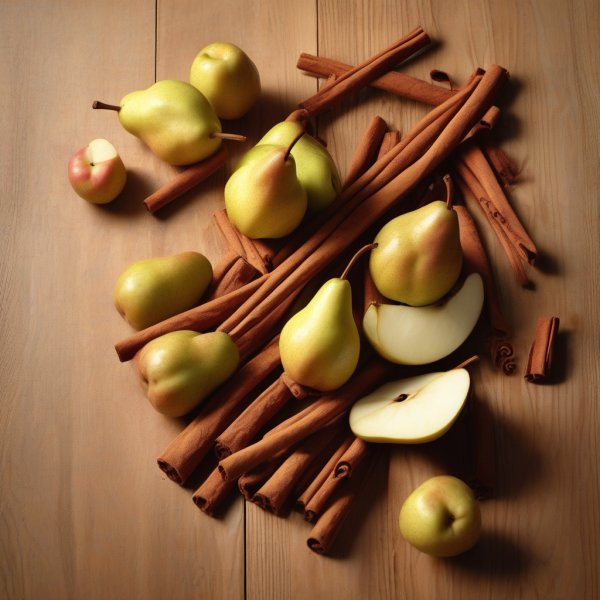 Top notes: Cinnamon, Pear