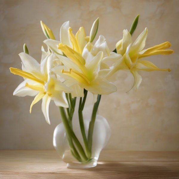 Heart notes: Narcissus (France), Tuberose, Ylang Ylang (Nosy Be)