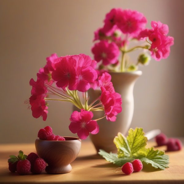 Top notes: Geranium, Raspberry, Saffron