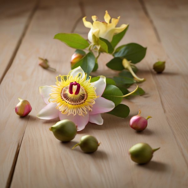 Note di cuore: Rosa, Passiflora