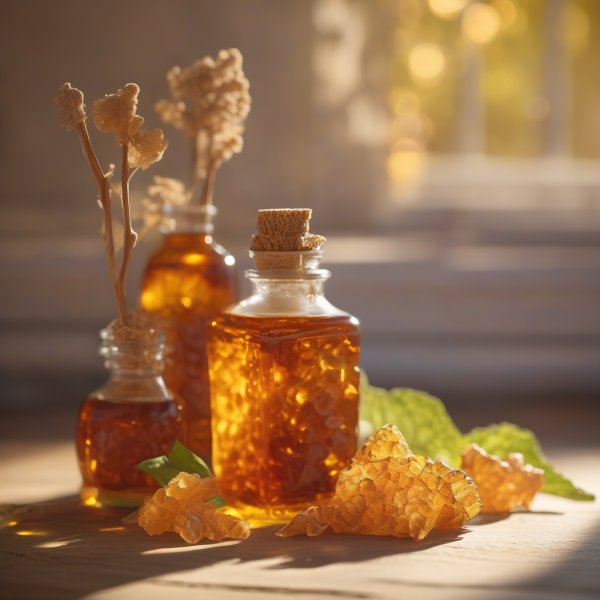 Base notes: Amber, Indonesian Patchouli
