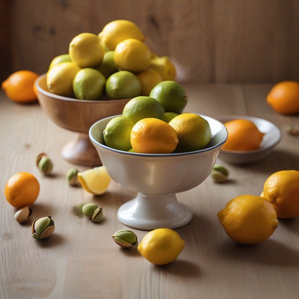Top notes: Lemon, Orange, Pistachio