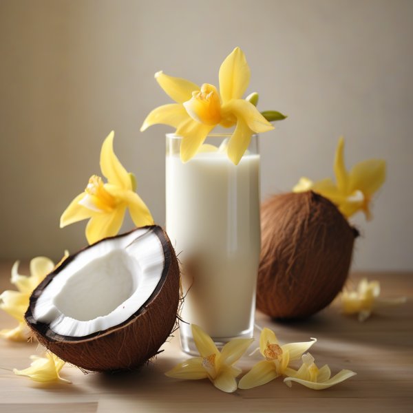 Heart notes: Coconut Milk, Vanilla Orchid, Ylang-Ylang