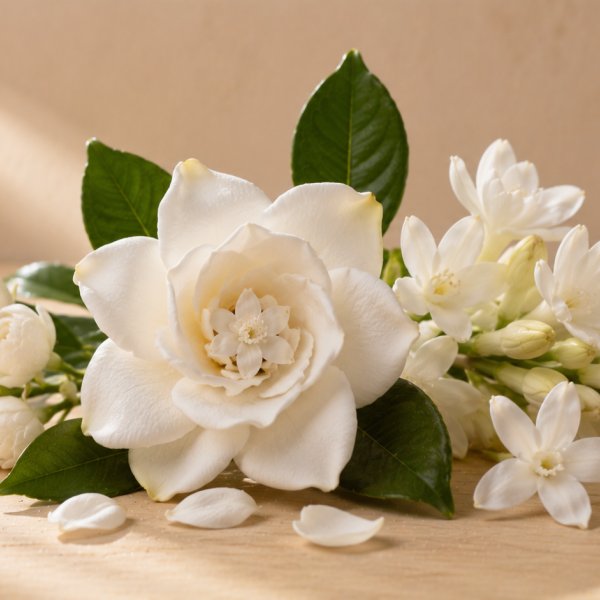 Note di cuore: Gardenia, Gelsomino Sambac, Tuberosa