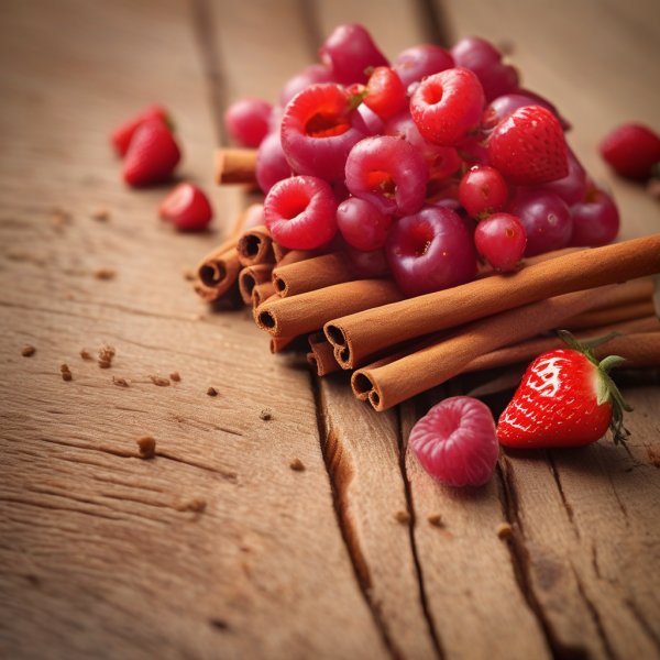 Note di testa: Cannella, Fragola, Pepe Rosa, Ribes
