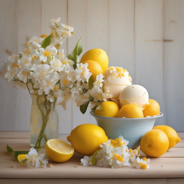Note di testa: Limone, Neroli, Acqua Di Fiori D'arancio, Fiordilatte Ice Cream
