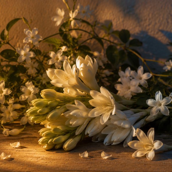 Note di cuore: Fiori Bianchi, Gelsomino, Tuberosa