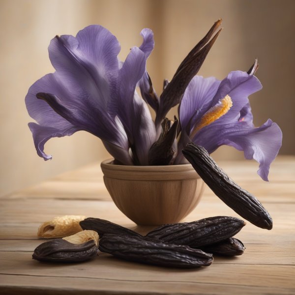 Base notes: Tonka Bean, Iris, Vanilla