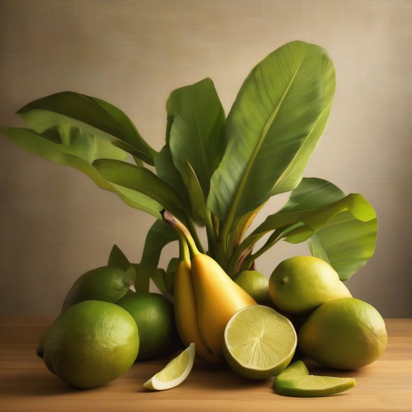 Note di testa: Foglie Di Banano, Lime, Mango