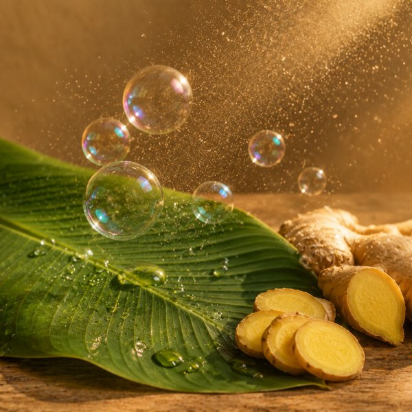 Top notes: Aldehydes, Ginger, Foglia Di Banano