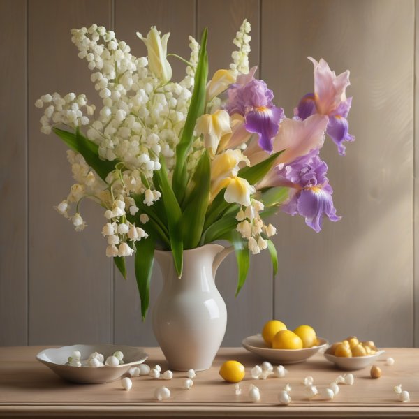 Note di cuore: Iris, Mughetto, Rosa Di Taif, Rosa Turca