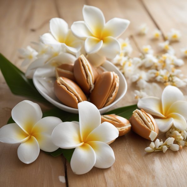 Note di cuore: Dulce De Leche, Fiori Bianchi, Frangipani, Zucchero