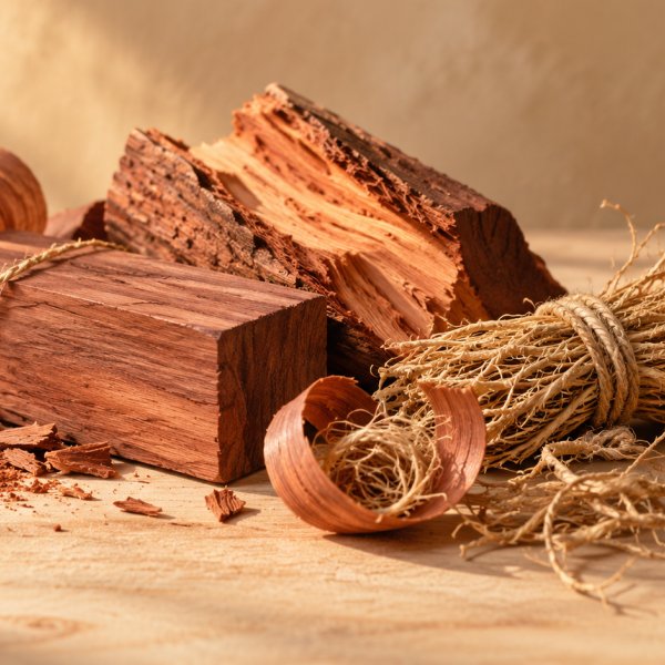 Base notes: Moroccan Atlas Cedar, Vetiver from Haiti