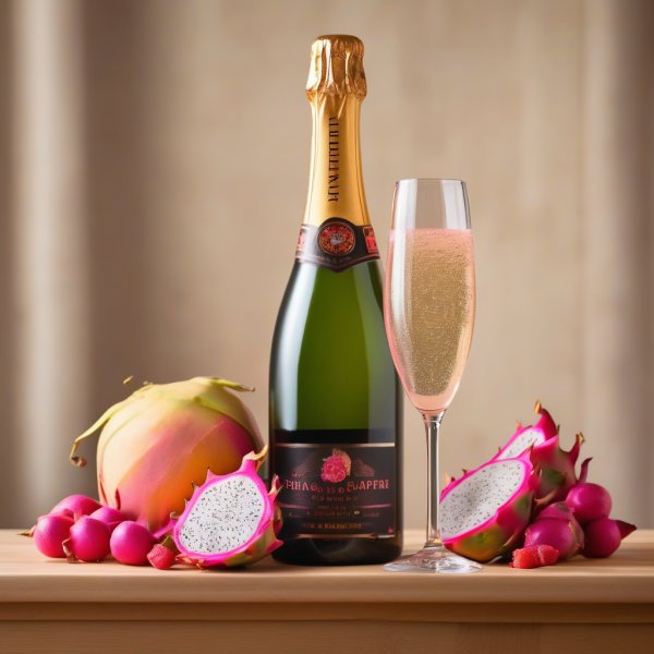 Note di testa: Champagne, Dragon Fruit, Pepe Rosa, Pesca