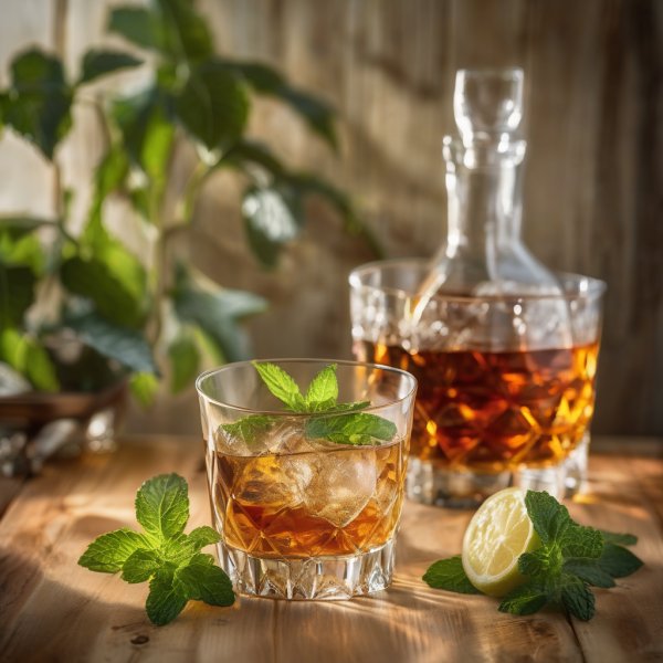 Note di testa: Menta Romana, Rum, Whisky