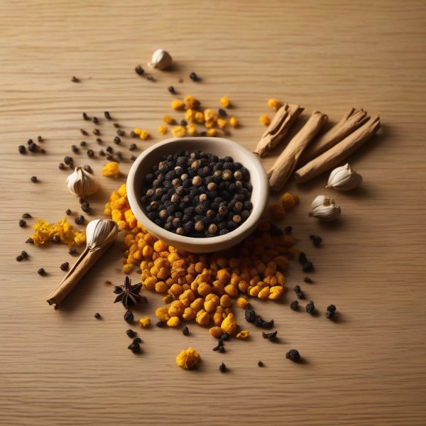 Note di testa: Cardamomo, Cumino, Pepe Nero, Zafferano