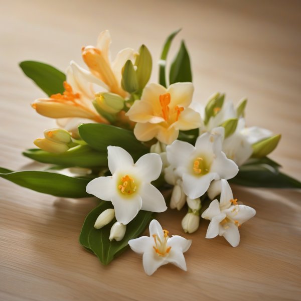 Note di cuore: Fiore D’arancio, Fresia, Gelsomino Sambac