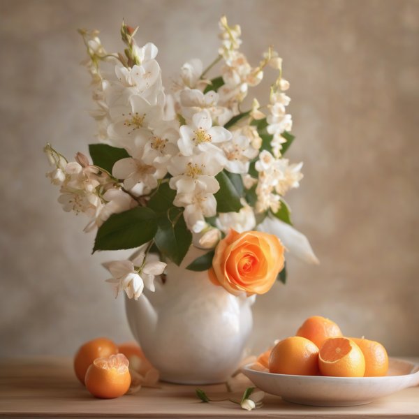 Note di cuore: Datteri, Fiore D'arancio, Rosa