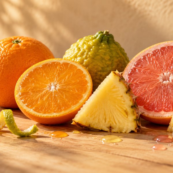 Top notes: Pineapple, Orange, Bergamot, Grapefruit